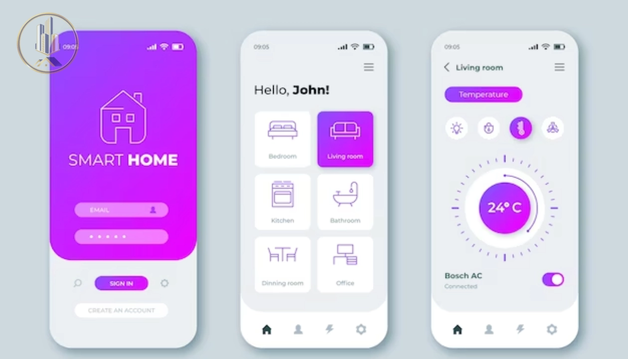 اپلیکیشن خانه هوشمند